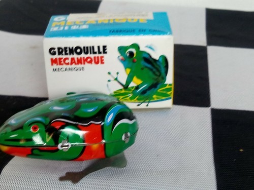 Frosch blechspielzeug - frosch,,