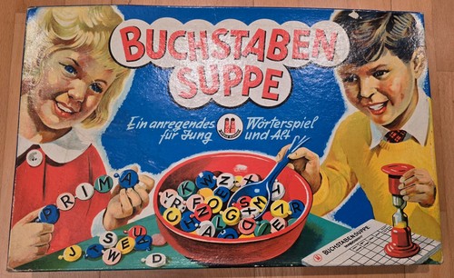 Buchstaben suppe altes - -,