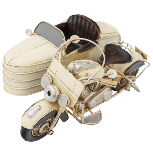 Modell motorradgespann blech - modell,