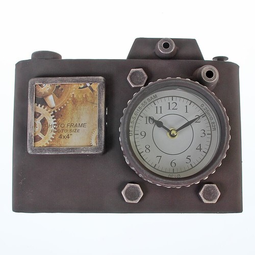 Blechmodell kamera mit uhr - blechmodell, +